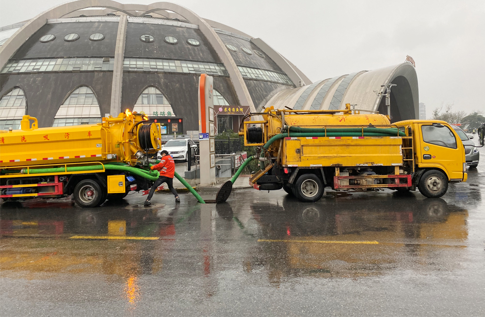 市政商场管道清淤