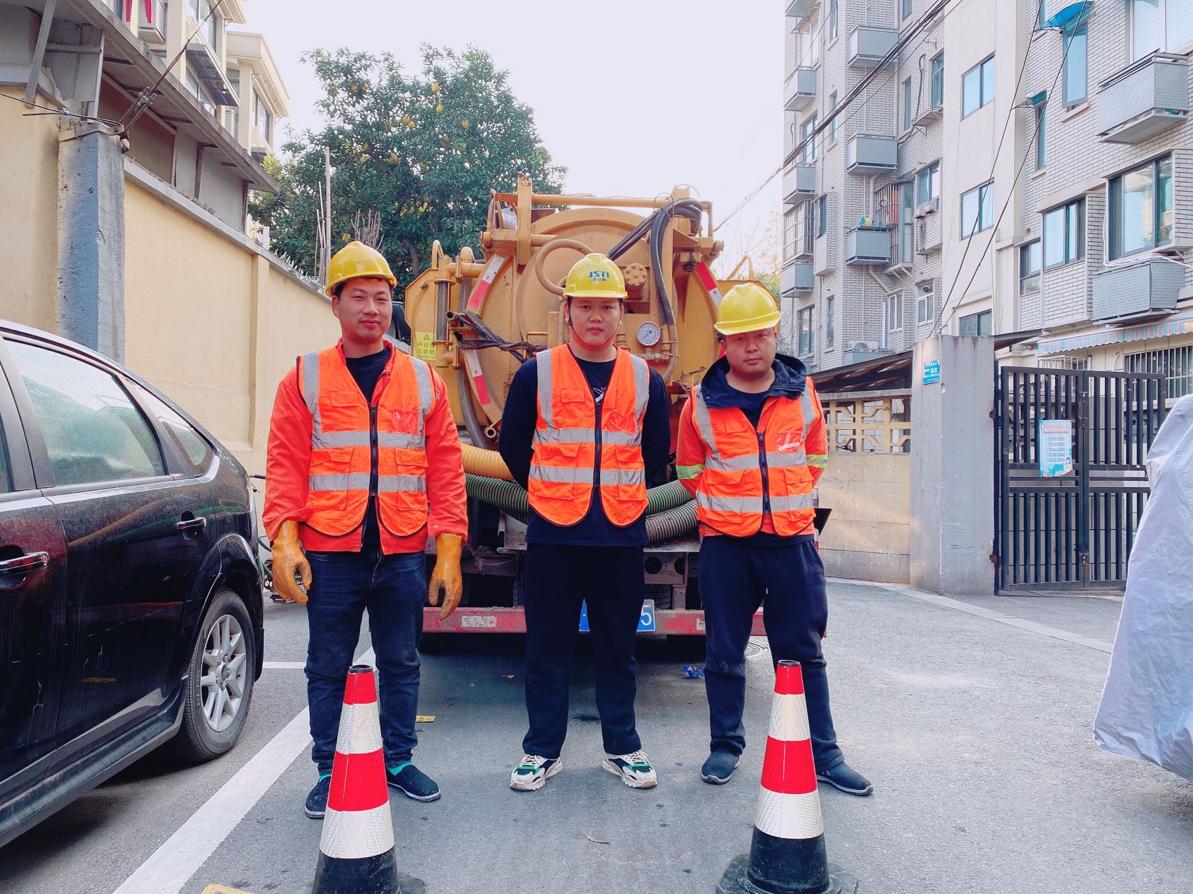 市政南京某小区管道清淤检测施工